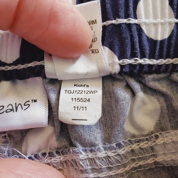 K1047 * Jumping Beans Girls Polka Dot Pants Blue/White Size 3T - Picture 6 of 7